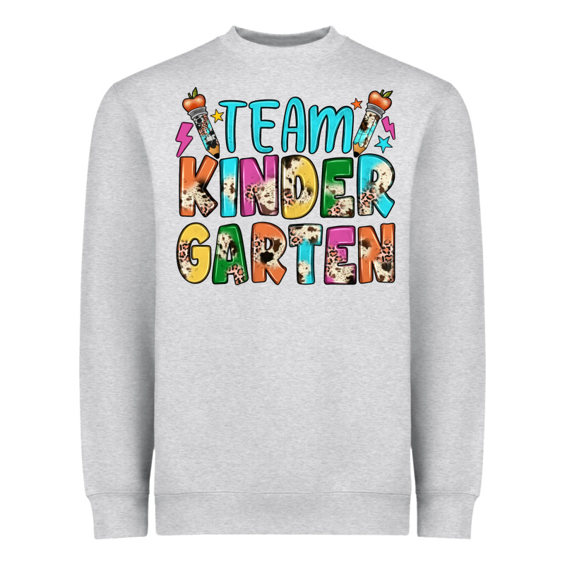 Team Kindergarten Heavyweight Sweatshirt by JahusDesignShop | Teevron