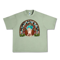 Oil Green hereford rainbow Urban Heavy Tee - JahusDesignShop