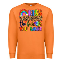Carrot kiss whoever the fuck you want Premium Sweatshirt - LillyAllenDesigns