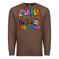 Chestnut kiss whoever the fuck you want Premium Sweatshirt - LillyAllenDesigns