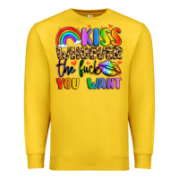 Lemon kiss whoever the fuck you want Premium Sweatshirt - LillyAllenDesigns