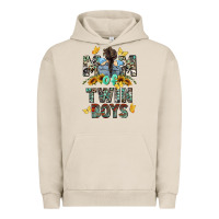 Pigment French Oak mom of twin boys mother's day Urban Hoodie - CowGirlArtShop