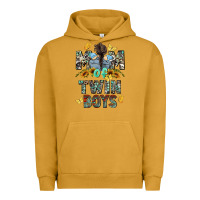 Pigment Peanut Butter mom of twin boys mother's day Urban Hoodie - CowGirlArtShop