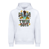White mom of twin boys mother's day Urban Hoodie - CowGirlArtShop