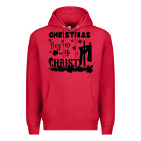 Cardinal Christmas Begins With Christ Premium Hoodie - Bettercallsaul