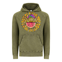 Vintage Olive hello summer Vintage Hoodie - JahusDesignShop