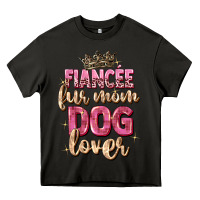Asphalt fiancée fur mom dog lover Heavy Core Tee - Zillion Design Studio