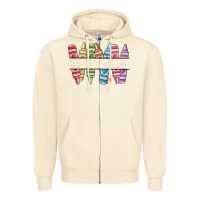 Sandshell custom crayons Zipper Hoodie - MaliasSmallBusiness