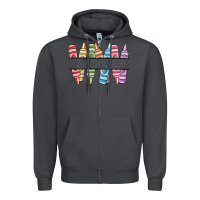 Smoke custom crayons Zipper Hoodie - MaliasSmallBusiness