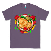 Lavender empanadas plate and roses Classic Tee - AdoDesignShop