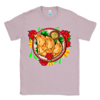 Lilac empanadas plate and roses Classic Tee - AdoDesignShop