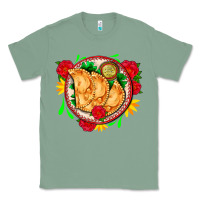 Sage empanadas plate and roses Classic Tee - AdoDesignShop