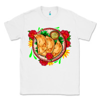 White empanadas plate and roses Classic Tee - AdoDesignShop