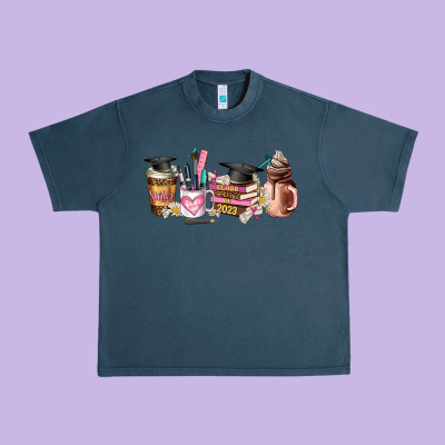 Senior 2023 Graduation Coffee Cups Urban Heavy Tee Designed By Adodesignshop