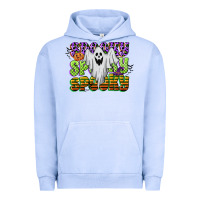 Pigment Grape Ice spooky spooky spooky Urban Hoodie - CowGirlArtShop