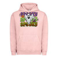 Pigment Salmon spooky spooky spooky Urban Hoodie - CowGirlArtShop