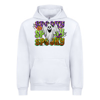 White spooky spooky spooky Urban Hoodie - CowGirlArtShop