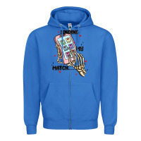 True Royal finding my match Zipper Hoodie - MaliasSmallBusiness