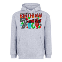 Heather Grey birthday boy Heavyweight Hoodie - BundleAndBundleShop