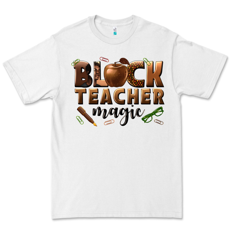 Black Teacher Magic Melanin Male Teacher Premium Tee by texasbilliewilder | Teevron