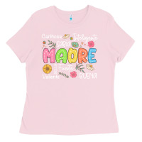 Bubblegum Pink madre spanish mothers day Ladies Tee - JahusDesignShop