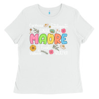 White madre spanish mothers day Ladies Tee - JahusDesignShop