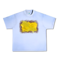Grape Ice gemstone yellow leopard background Urban Heavy Tee - JahusDesignShop