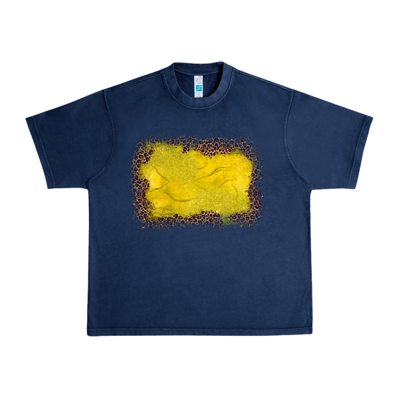 Gemstone Yellow Leopard Background Urban Heavy Tee by JahusDesignShop | Teevron