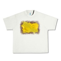 Pistachio gemstone yellow leopard background Urban Heavy Tee - JahusDesignShop