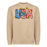 Mushroom usa sunflower Heavyweight Sweatshirt - AdoDesignShop