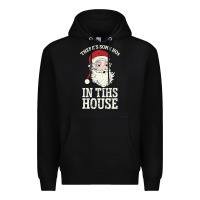 Black There's Some Ho Ho Ho's in this House Santa Claus Premium Hoodie - Bettercallsaul