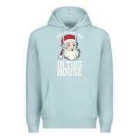 Blue Mist There's Some Ho Ho Ho's in this House Santa Claus Premium Hoodie - Bettercallsaul