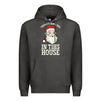 Charcoal Heather There's Some Ho Ho Ho's in this House Santa Claus Premium Hoodie - Bettercallsaul
