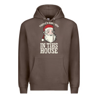 Coffee There's Some Ho Ho Ho's in this House Santa Claus Premium Hoodie - Bettercallsaul