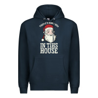 Navy There's Some Ho Ho Ho's in this House Santa Claus Premium Hoodie - Bettercallsaul