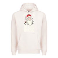 Pale Pink There's Some Ho Ho Ho's in this House Santa Claus Premium Hoodie - Bettercallsaul