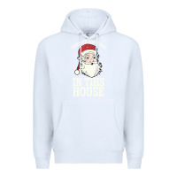 White There's Some Ho Ho Ho's in this House Santa Claus Premium Hoodie - Bettercallsaul