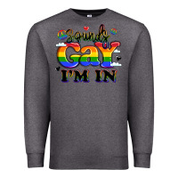 Charcoal Heather sounds gay i'm in Premium Sweatshirt - LillyAllenDesigns
