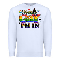 White sounds gay i'm in Premium Sweatshirt - LillyAllenDesigns