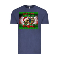 Vintage Denim when you’re dead inside but it's christmas tumbler Vintage Tee - BundleAndBundleShop
