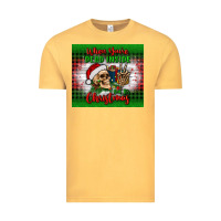 Vintage Mustard when you’re dead inside but it's christmas tumbler Vintage Tee - BundleAndBundleShop