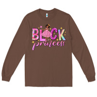 Chestnut black princess black girl Long Sleeve Tee - NancyCooperArtShop