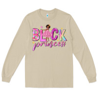 Mushroom black princess black girl Long Sleeve Tee - NancyCooperArtShop
