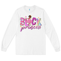 White black princess black girl Long Sleeve Tee - NancyCooperArtShop