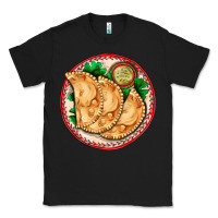 Black empanada Classic Tee - AdoDesignShop