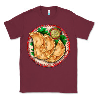 Burgundy empanada Classic Tee - AdoDesignShop