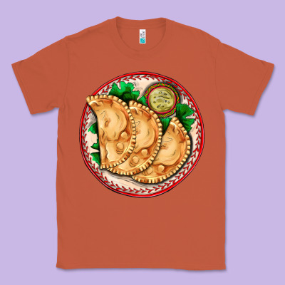 Empanada Classic Tee Designed By Adodesignshop