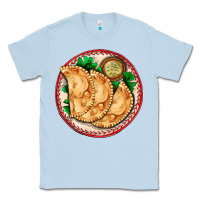 Dusty Blue empanada Classic Tee - AdoDesignShop