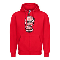 Red finish your tbr Zipper Hoodie - MaliasSmallBusiness