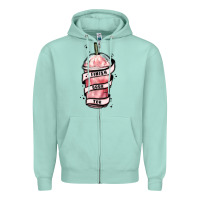 Seafoam finish your tbr Zipper Hoodie - MaliasSmallBusiness